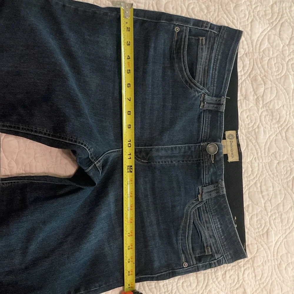 Democracy Ab Solution Dark Denim Skinny Jeans Women’s Size 16 - Picture 11 of 15